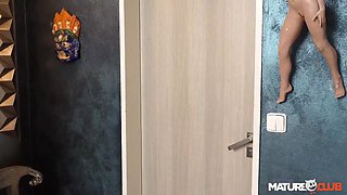Matureclub - Stepmother-in-law Hanka Cant Pass On A Huge Tool Of Her Stepson-in-law