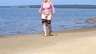 Naughty Bitch on the Beach