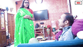 Desi Bhabhi Cheated with Husband and Fucked by Her Step Brother