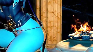 Cao Ying Curves in Motion: Animated Dreamgirl - 3D Animation
