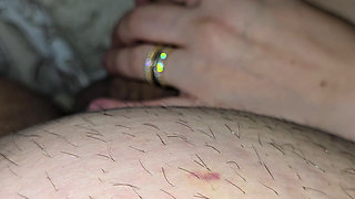 Step mom handjob Indian step son big dick in erection