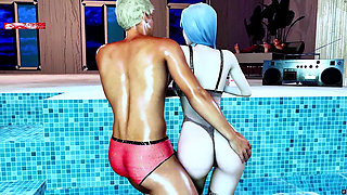 Virtual Reality Temptation: Curves Divine - 3D Animation Hentai