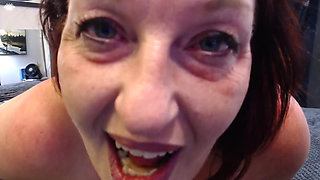 282 Reverse Cowgirl on a BBC Dildo from redheaded PAWG DawnSkye1962