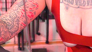 Bondage Sack Sub Gets Sounded by Ms Nacke