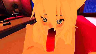 Vrchat blowjob: Amateur, Pov  Homemade Porn
