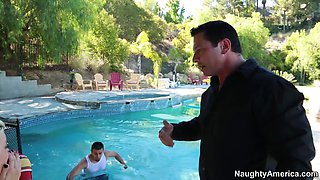 My wifes hot acquaintance is Britney Amber