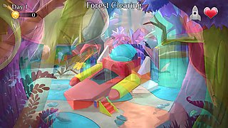 Shrinking man, shrinking, shrinking animation