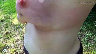 Bouncy Tits Outdoor Slapping and Public Nudity in 4K