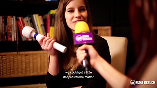 Bums Besuch - Cute German Newbie Vanda Angel Tied Up & Fucked 1 - Vanda Angel