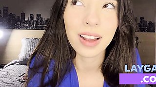 Latin Teen Babe Plays with Sex Toy on Webcam - Part 1