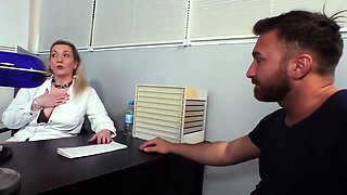 Milf Doctor Sandy Big Boobs Gets Fucked By Her Patient