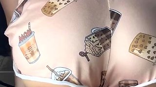 Slutty girl foot fetish with masturbation