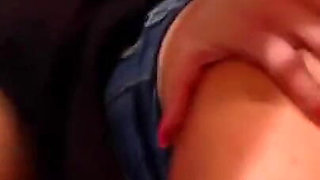 Secretary blonde MILF fucked in her pussy and milked on tits