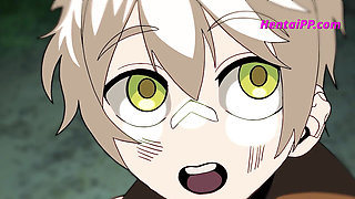 Busty Redhead MILF Get Fucked At Castel ( Mavuika Hentai )