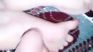Arab Girl's Hot Milk and Feet Webcam Show