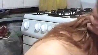 Face Fucking and Cooking Cum