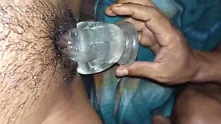 He Turned His Wife's Pussy Into a Fucking Machine