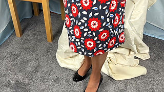 Aunty Sandra in an Amazing Piece of Shape Wear Vgq72