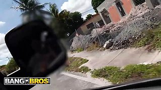 Bangbros - stunning juniper ren’s Tight Pussy captures hard as she gets pounded and facialed on the nail bus