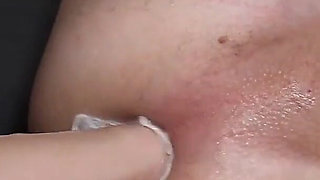 Cuckold Filmed by Her Husband: She Takes Me, Fists Me and Stretches My Ass