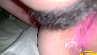 My Mexican Stepsister with Her Giant Pink Pussy, Gets Anal Creampie, Close-up Feet