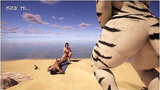 Car Toon In Wonderful Vacation ( Wild Life )