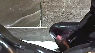 Double Dildo Fun, Part 2 - Alex Latex