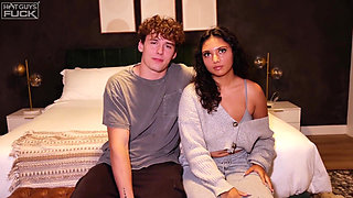 Middle East Big Titty Teen Takes Hot Tiktok Throb Cock