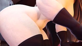 HelluvaGooners Part 2 - Hot Anime Hentai Sex with Big Ass Creampie