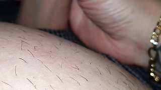 Step son let step mom pulled out his 9 inch of dick for handjob