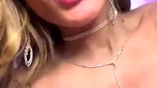 Big boobs milf masturbates with her dildo