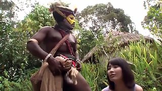 Japanese girl sucks bbc african tribe