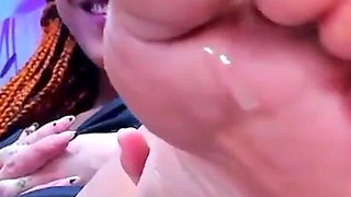 Foot Licking Session by Some Hot Lesbians