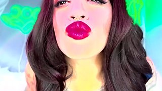 Galactic Goddess - Vibrant Red POV Kisses
