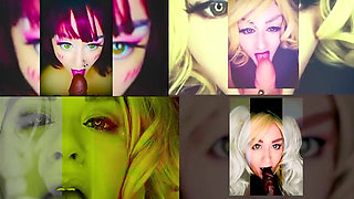 Goddess Lana Hot Sensual Dildo Sucking Compilation 1