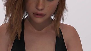 New Neighborhood - V0.4 - Violet Wore Lingerie and Did Sexy Poses
