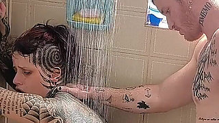 Fucking the Ass in the Shower