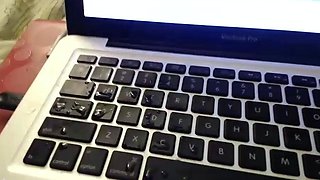 Sexy amateur blonde fingers and toys her wet pussy