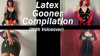 Goon and Jerk for Deanna in Latex Nonstop