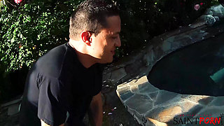 Pike and Charity Catch Babysitter Nude