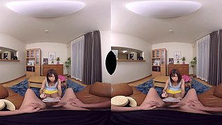 Japanese Explores VR Toilet POV With Sensual Masturbation