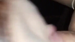 Strip Club Blowjob - Sucking My Cum Into Her Mouth