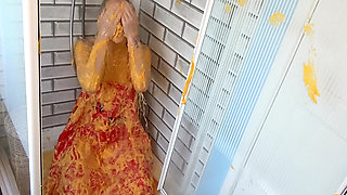 Nacho Pvc Apron Wam with Shower and Clean up