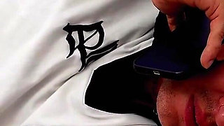 Gamer Boy Gets a Deepthroated Blowjob From His Nurse Who Came to Relieve Him