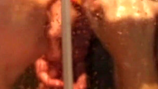 Cuck Watches Me Get Creampied in the Shower