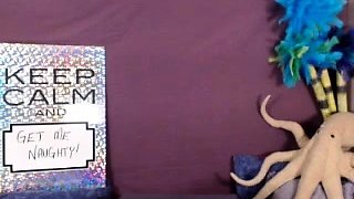 Brunette and her toys have close up masturbation sex