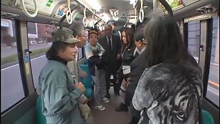 Japanese Bus Sex: Cops Fuck Young Girl in Outdoor Hardcore Action