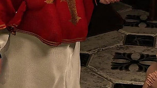 Project Myriam #2 - Hot wife wash sins in church with priest's sperm - 3d hentai game