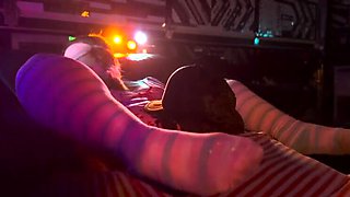Teen Shawna Makes Boyfriend Cum Twice - Handjob & Creampie Happy Ending
