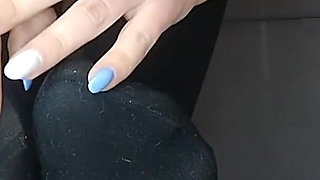 (89) Black High Socks Fetish2